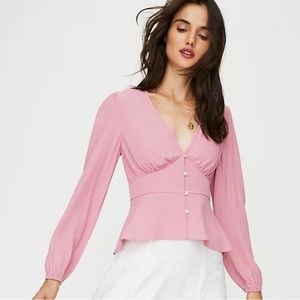 Aritzia wilfred new prairie blouse - L - EUC